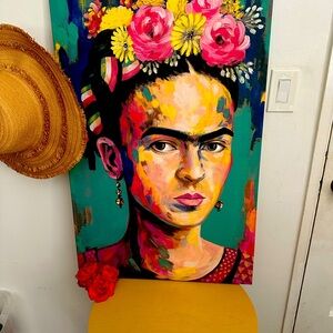 “Frieda” by a unknown artist with great detail and the perfect facial expression